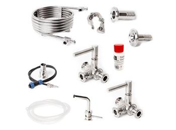 Brewtools - 3-valve/ventilers Counterflow Chiller Kit